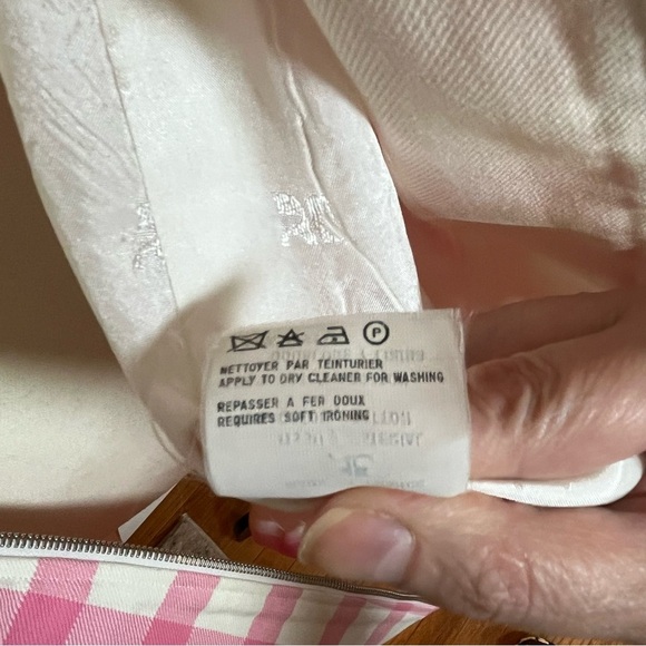 Courreges A-Line Swing Jacket Pink White Plaid Check Cotton 50s Women’s Size 4 - Picture 8 of 9